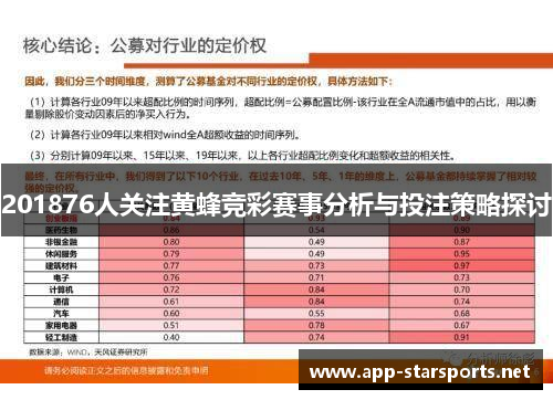 201876人关注黄蜂竞彩赛事分析与投注策略探讨